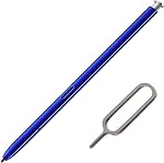 Silver Galaxy Note 10 Plus Pen for Samsung Galaxy Note 10 5G Touch Screen Stylus Pen Replacement Parts for Note 10, Note 10 Plus, Note 10 Ultra S Pen + Sim Eject Pin