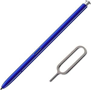 Silver Galaxy Note 10 Plus Pen for Samsung Galaxy Note 10 5G Touch Screen Stylus Pen Replacement Parts for Note 10, Note 10 Plus, Note 10 Ultra S Pen + Sim Eject Pin