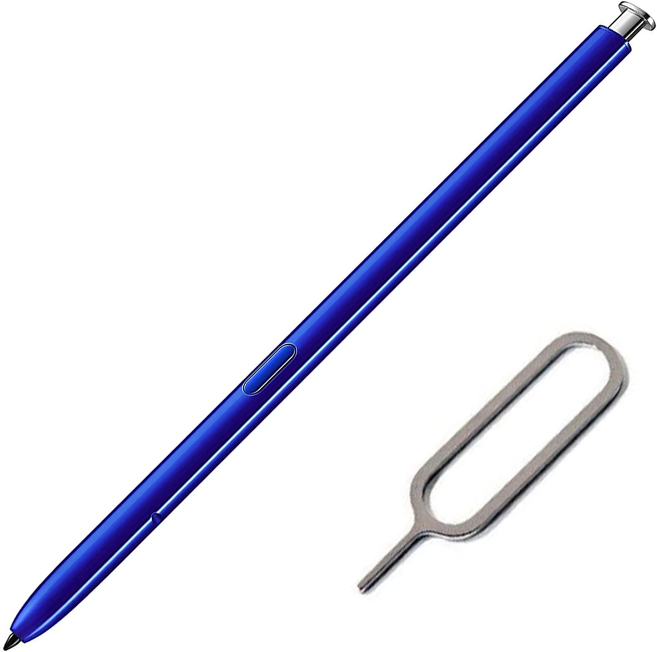 Silver Galaxy Note 10 Plus Pen for Samsung Galaxy Note 10 5G Touch Screen Stylus Pen Replacement Parts for Note 10, Note 10 Plus, Note 10 Ultra S Pen + Sim Eject Pin