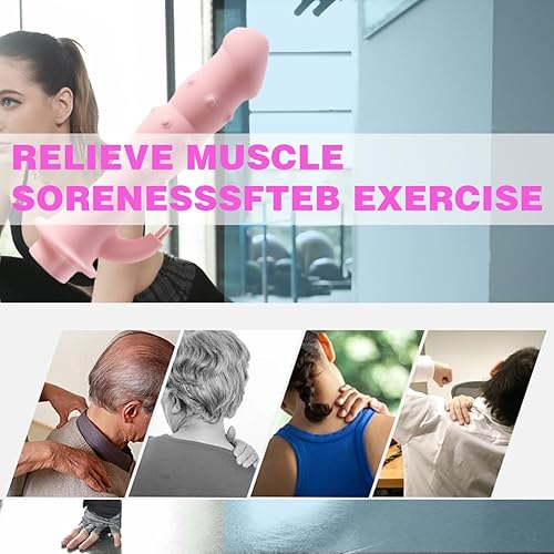 Miniatura 9 de Accesorios de cabezales de pistola de masaje aplicables a todos los accesorios de 0.472-0.709 in para pistola de masaje, masaje por vibración para