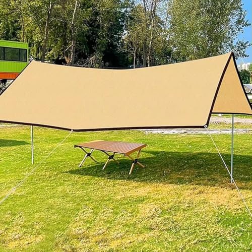 Filet d'ombrage pour terrasse et jardin abri sable 4x6 m - 7