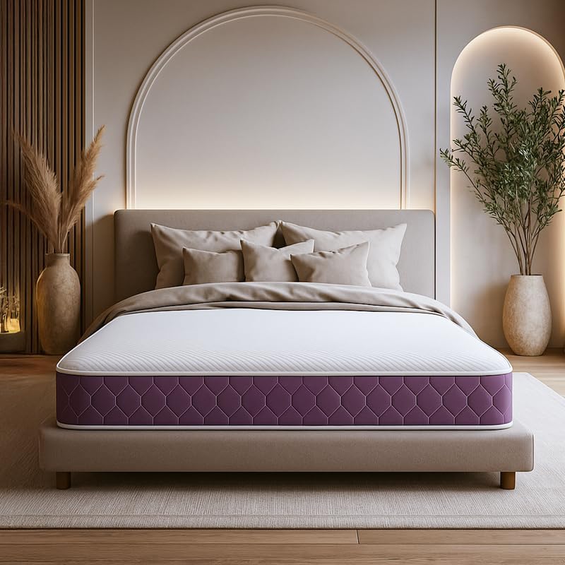 Sleepwell Ortho Mattress | High Density Resitec (HR) Foam | Medium Firm | Memory Foam | Breathable Fabric | Single Size Mattress | 72X35X6 | 10 Yrs Warranty