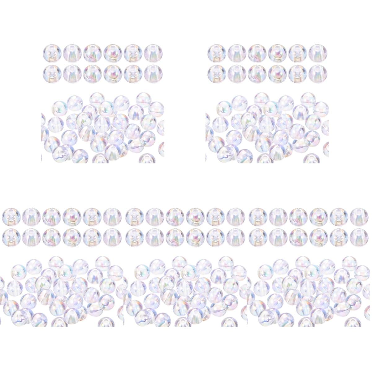 Perles de strass ondulation Tofficu avec perles inoxydables en vrac