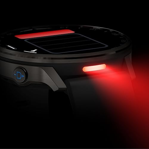 Miniatura 4 de Garmin Reloj inteligente de aviación D2 Air X15 de 1.772 in, bisel de acero inoxidable, banda de silicona negra, pantalla AMOLED, navegación directa