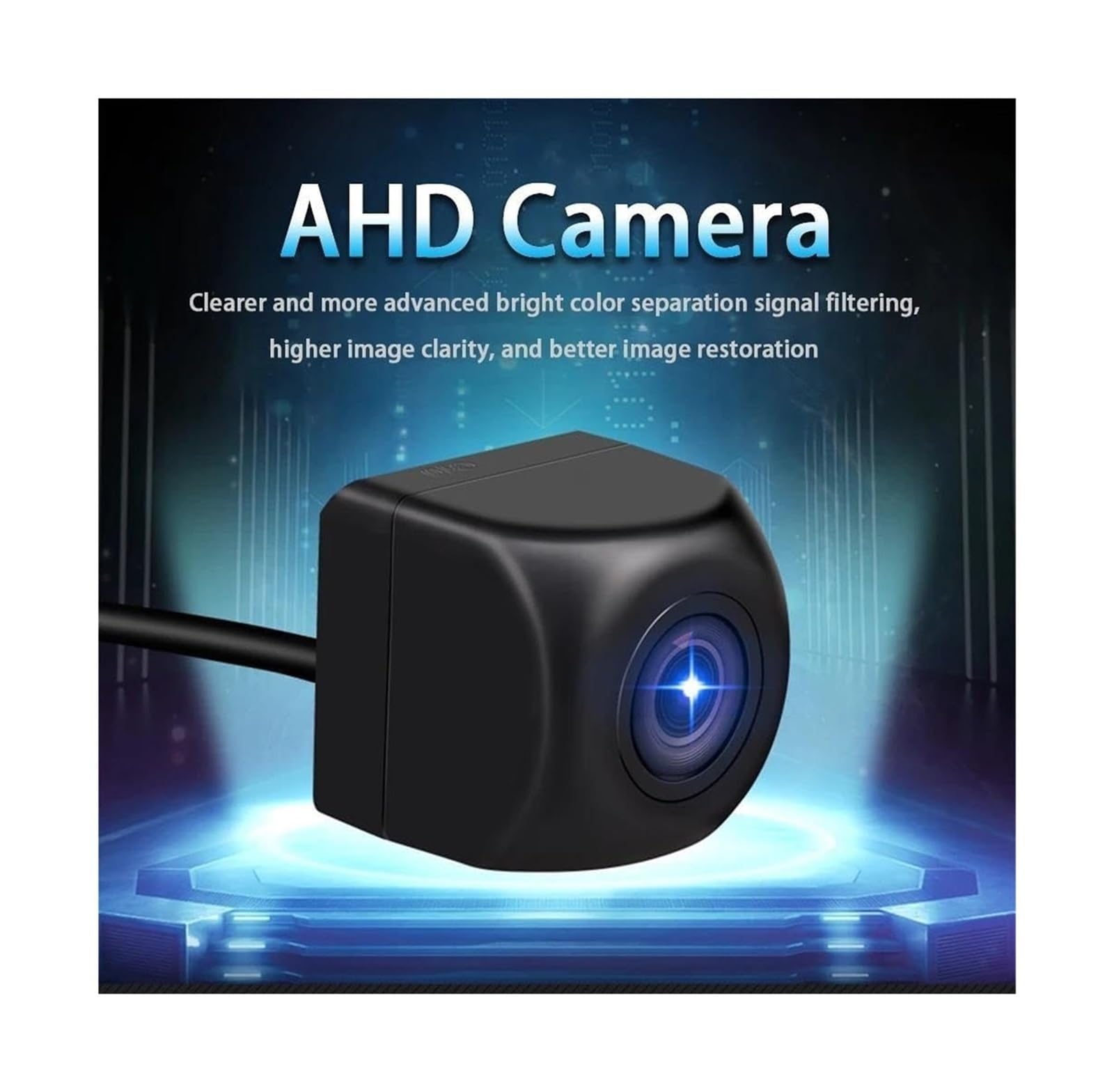 Caméra Recul AHD 1080P Caméra Recul Pour Voiture Pour Crossover R60 Pour Coupé R58 Pour Roadster R59 2010~2016(CVBS 480P Model B)
