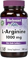 Vista 1 de Bluebonnet Larginina 1000 mg cápsulas de vitaminas, 100