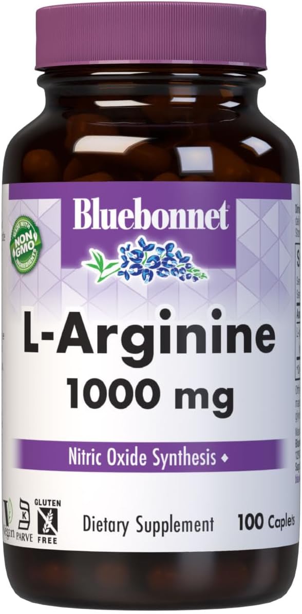 LArginine 1000 Mg Vitamin Capsules, 100 Count