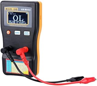 Signstek MESR-100 V2 Auto Ranging in Circuit ESR LCR Meter Capacitor / Low Ohm Meter Up to 0.01 to 100R, Support in Circuit Testing