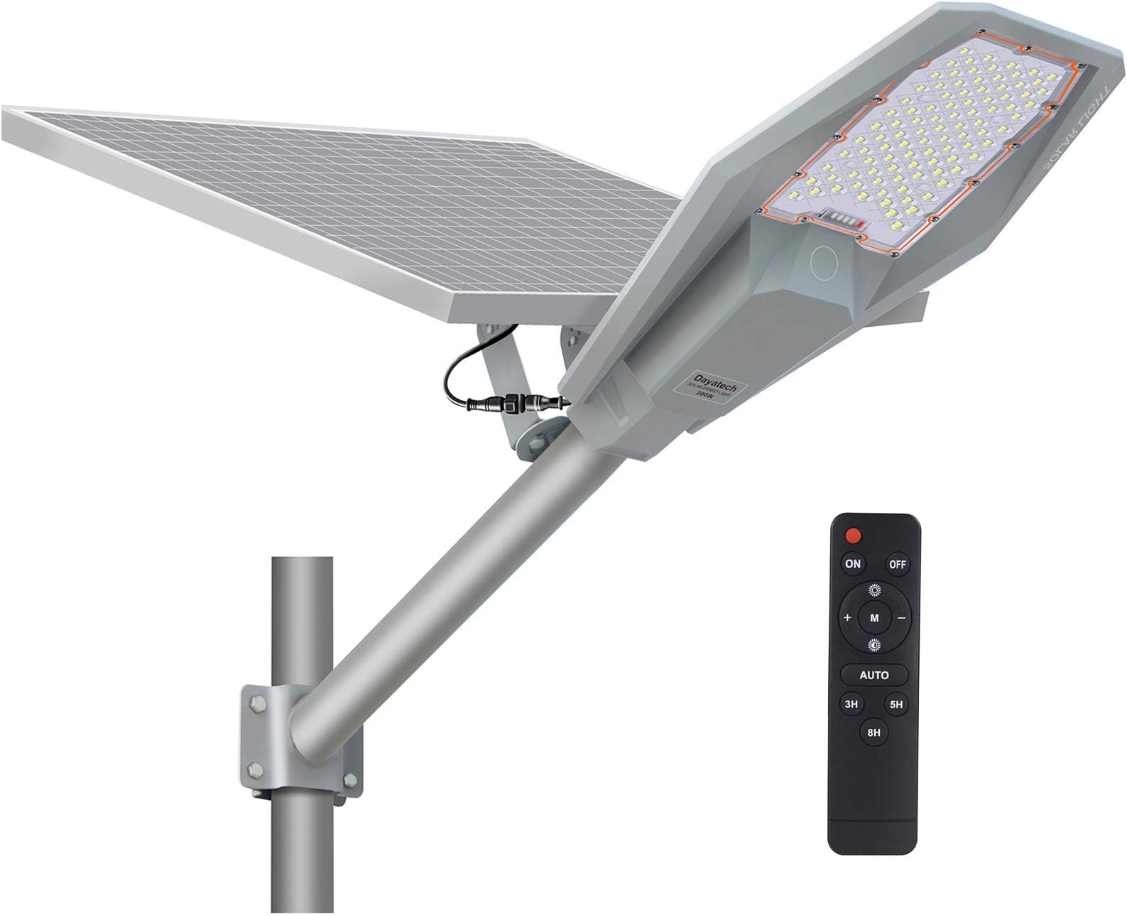DAYATECHSolar Street Lamp, 200 W Outdoor lamp