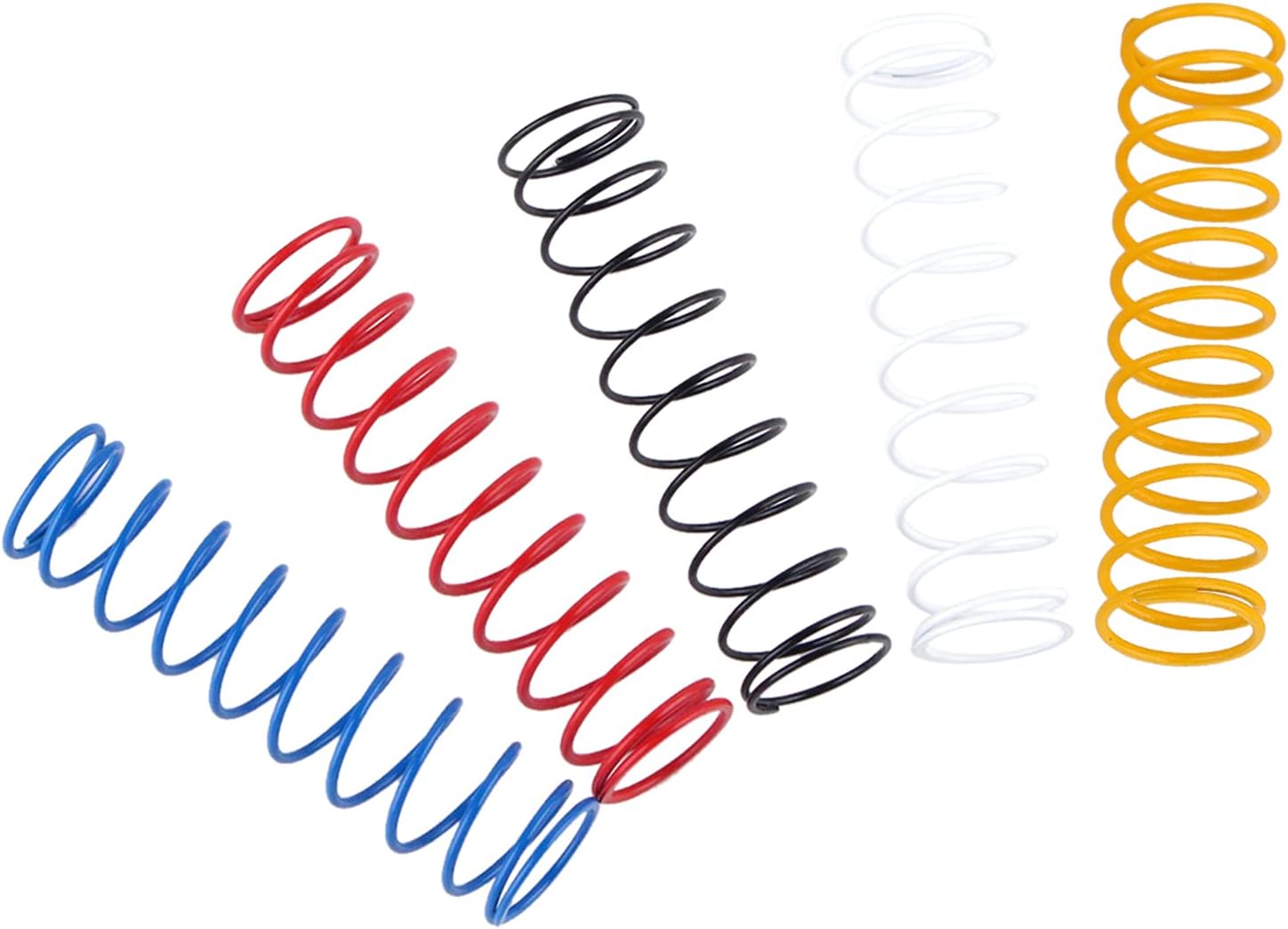 INJORA Metal Shock Spring Set 1/10 Scale Accessories for RC Climber Car TRX4 Axial SCX10 90046,5Set