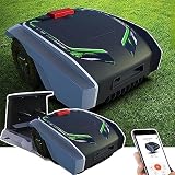 CortacéSped RobóTico Completamente AutomáTico, con Carga AutomáTica + EstacióN De Acoplamiento, PlanificacióN AutomáTica De Rutas + EvitacióN...