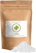 L-Serin Pulver 100 g - vegane Aminosäure - Reinsubstanz aus Fermentation - Gentechnikfrei - glutenfrei/laktosefrei - OHNE Hilfs- und Zusatzstoffe - Made in Germany