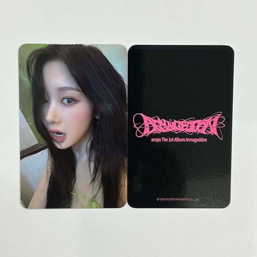 Amazon.co.jp: aespa Armageddon EVERLINE エスパ トレカ ジゼル