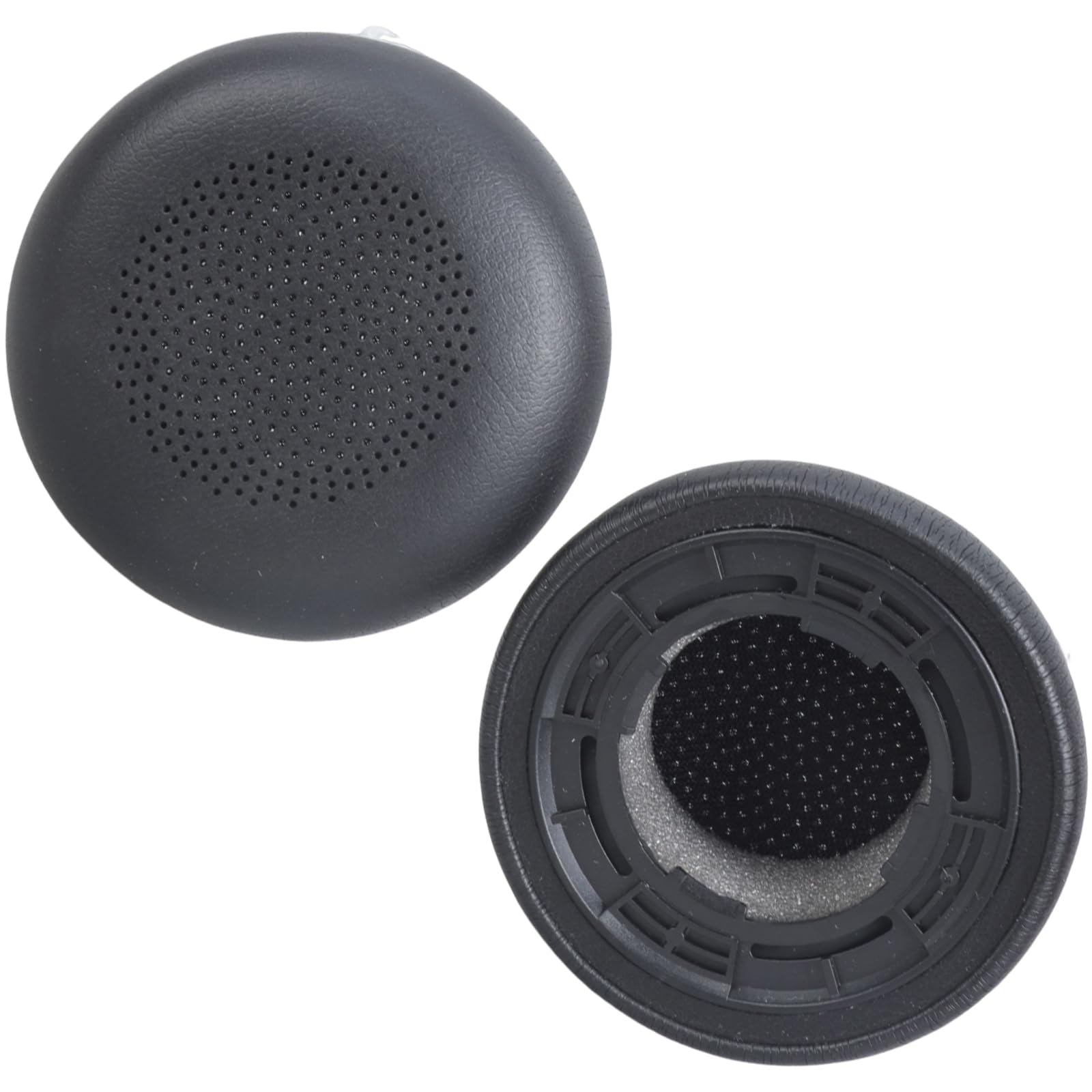 Hredwep 1Pair Earpads Leather Ear Pad Ears Cushions Cover Memory Foam Earmuffs for WH64 YHS36 WH62 WH66 Headsets