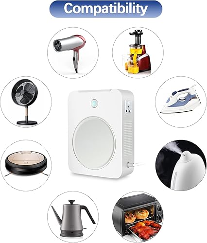 Miniatura 2 de MYOYAY Transformador de voltaje elevador de 3000 W de 110 V a 220 V, convertidor elevador de 110 V a 220 V con protección de disyuntor Control de