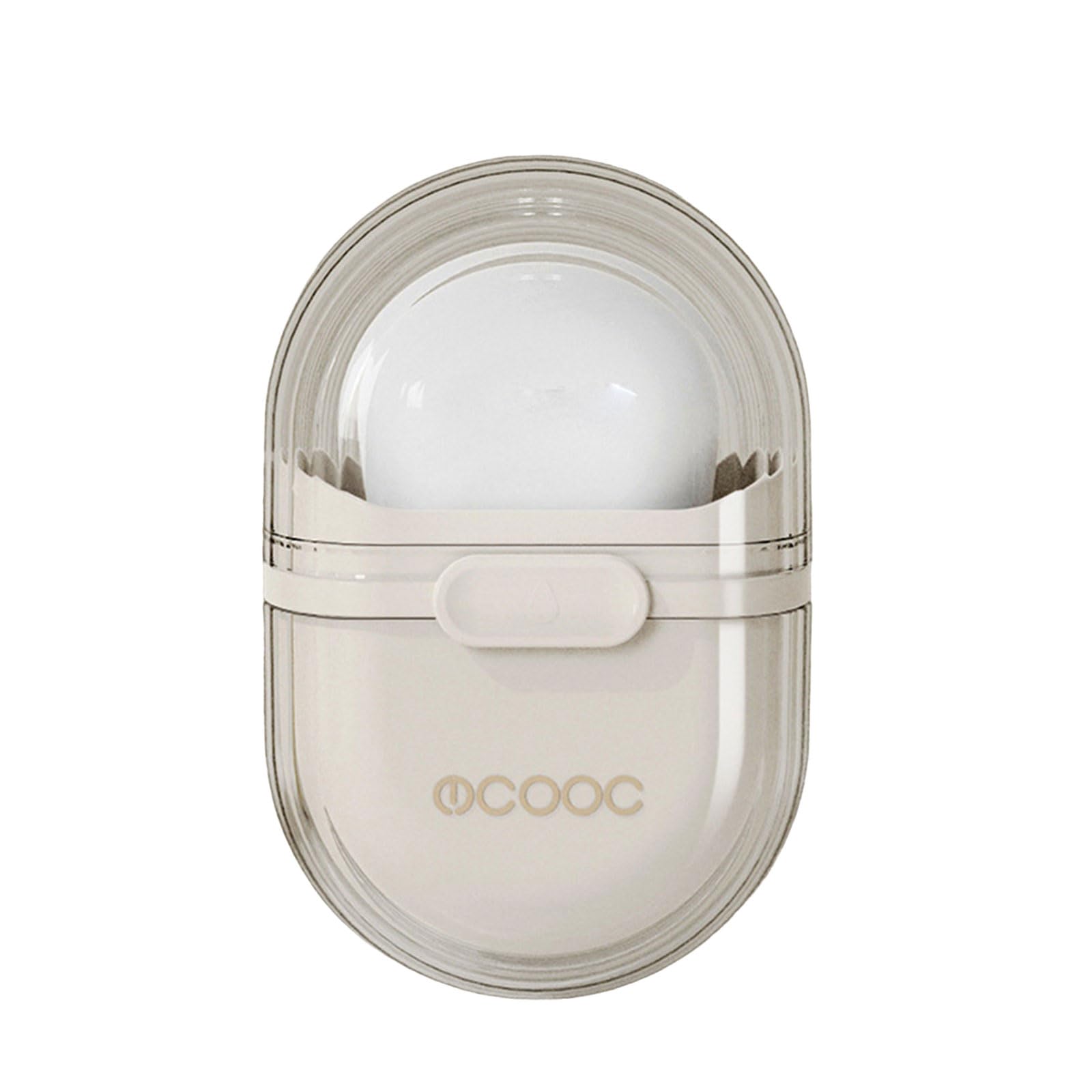 NEWFT Portable Soap Dishes Soap Container Bathroom Travel Home Box with Cover Waterproof Container