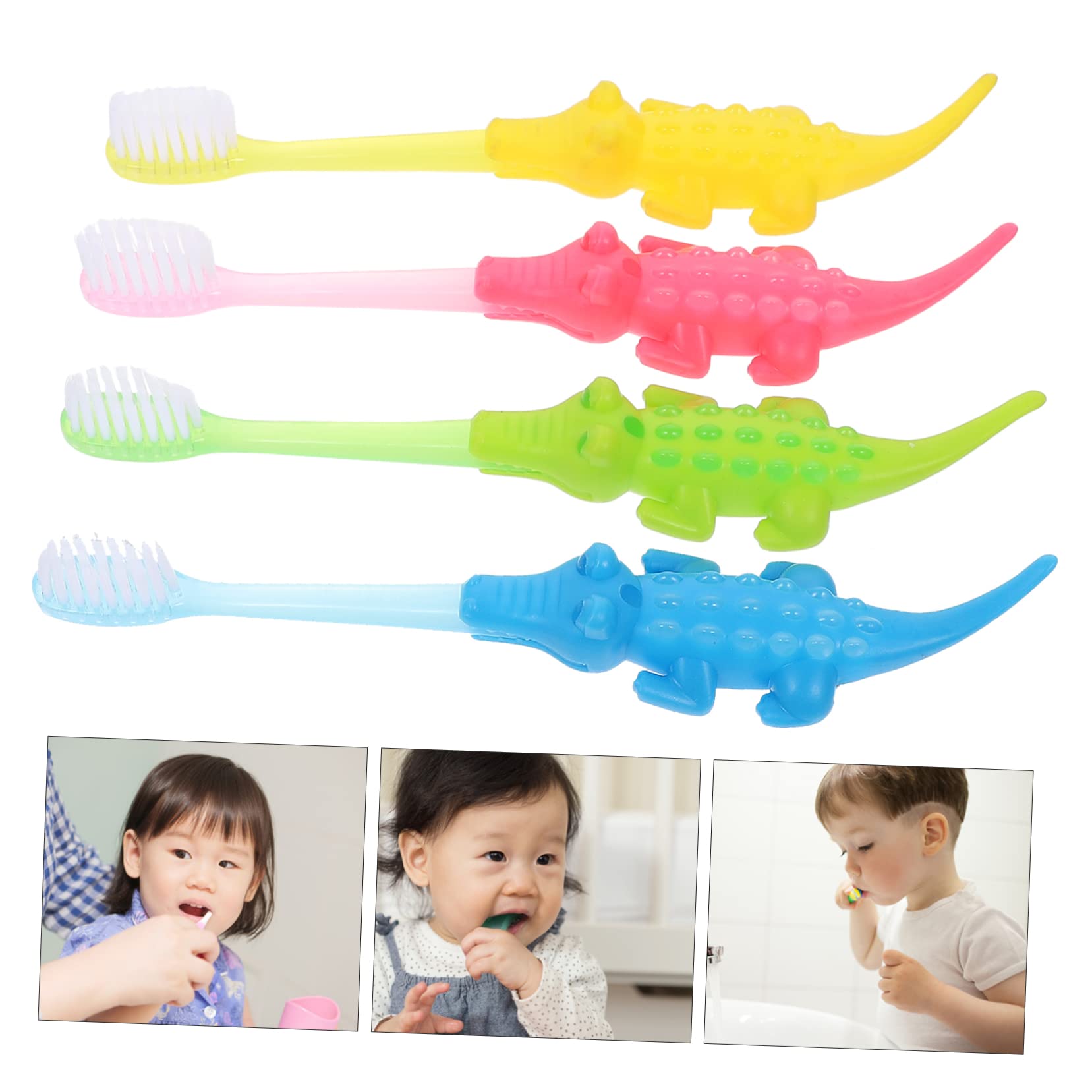 SHERCHPRY 3 Series Cepillo De Para Burbuja Chicas Limpieza Pequeño Oral Hola Cepillo De Niña De Para Páginas 8 Piezas*3