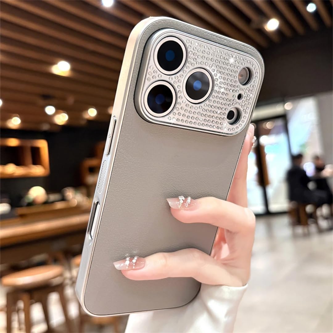 Étui en cuir iPhone 17 Pro Max résistant aux rayures d'objectif - 7