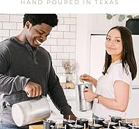 Vista 7 de River Birch Candles - Vela perfumada de menta y pomelo, velas de soja de primera calidad, totalmente naturales, no tóxicas, 16 onzas, 90 horas