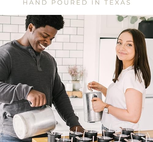 Miniatura 7 de River Birch Candles - Vela perfumada de menta y pomelo, velas de soja de primera calidad, totalmente naturales, no tóxicas, 16 onzas, 90 horas de