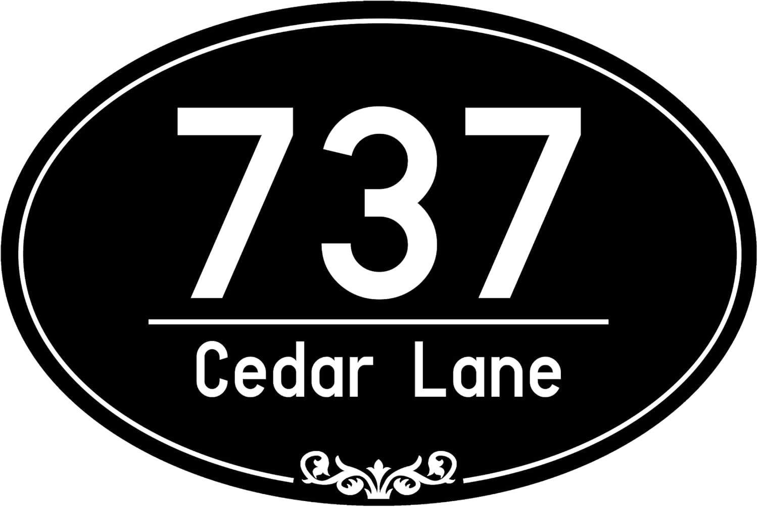 Address Signs for Houses House Number Plaques Home Address Plaque for Outside