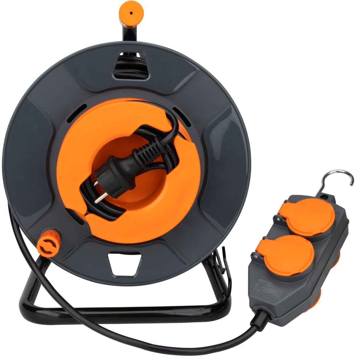 Zenitech - Avvolgitore fai-da-te - 4 prese 16A - 3G1,5 mm² - 30 m - Zenitech