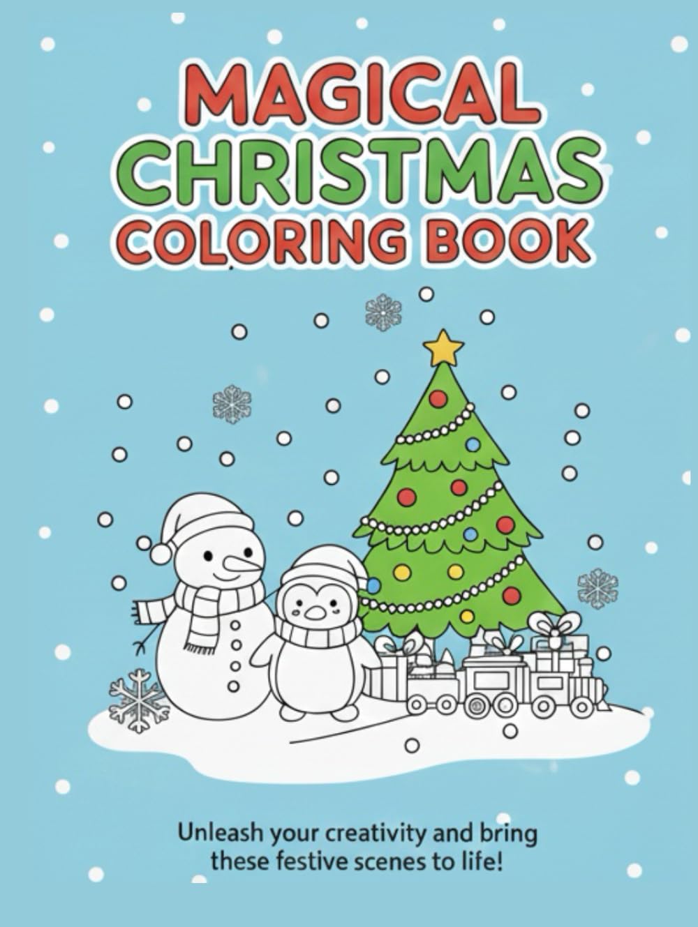 Magical Christmas Coloring Book