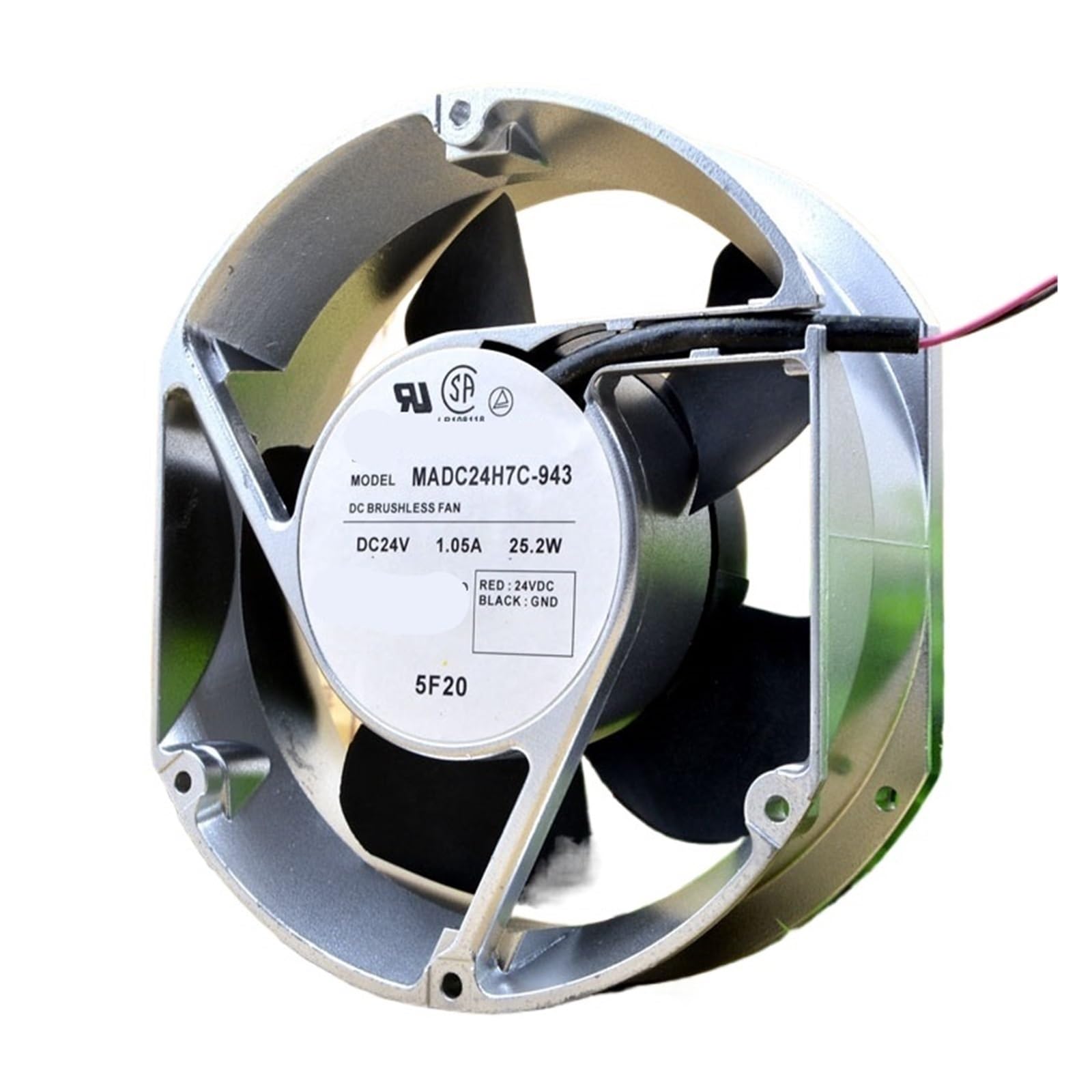 YMUGUEGH Fan MADC24H7C-943 24V 1.05A cooling fan
