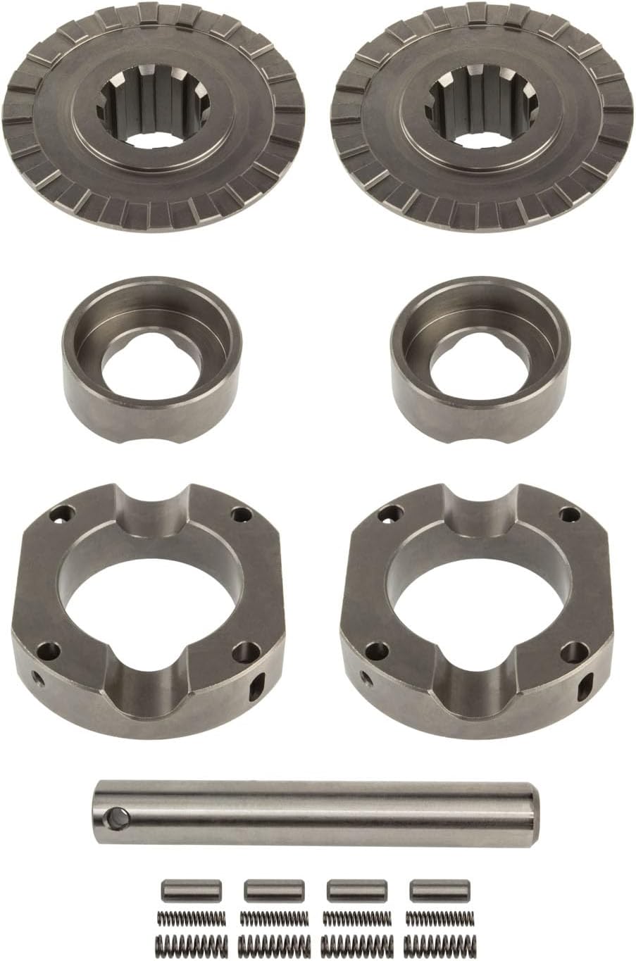 PowerTrax 2415-LR Lock-Right Differential Locker, 10 Spline, Fits Dana 41, Dana 44, Compatible with Chevrolet K10, Dodge W100, ford F-100, Jeep CJ3, Willys Station Wagon, Front/Rear Differential