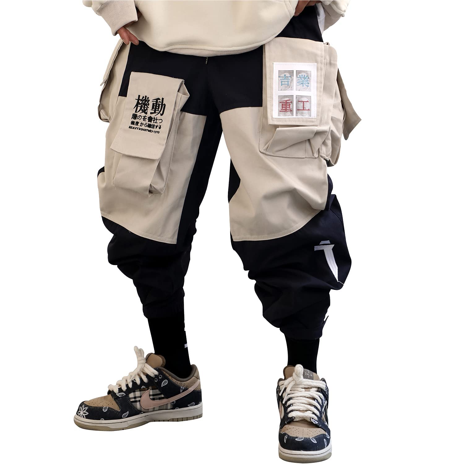 Japanese Streetwear Men's Cargo Pants