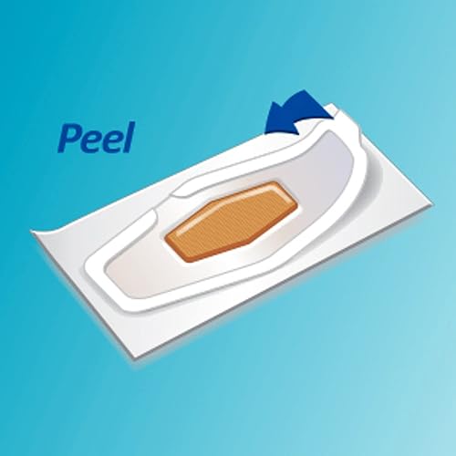 Miniatura 8 de Nexcare - Vendajes transparentes impermeables, a prueba de gérmenes, paquetes de 20 unidades (paquete de 4)