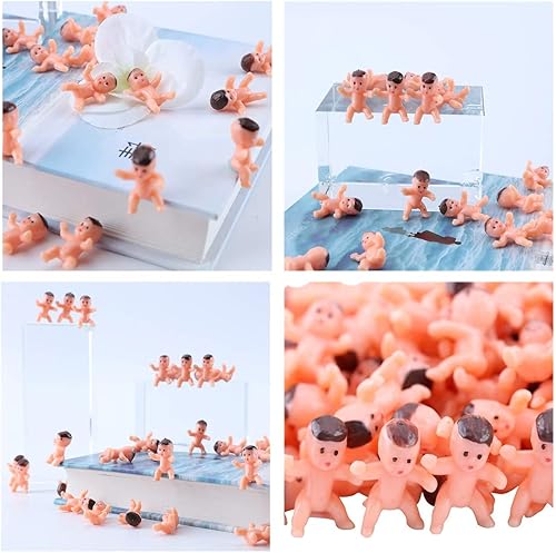 Miniatura 8 de 200pcs1 Mini Baby Party Preferencia Baby Shower, Juegos de Hielo, Fiesta de Decoración de Juego de Bebé