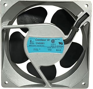 for CN52B3 208-230V 0.11/0.09A 120MM Fan - 14/12W 12038 12CM 2-PIN Cooling Fan 120X120X38MM