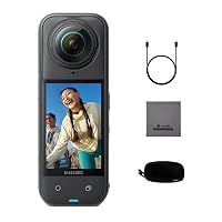 Insta360 X5 - Action Cam Impermeabile 360° in 8K, Superba in Bassa Luce