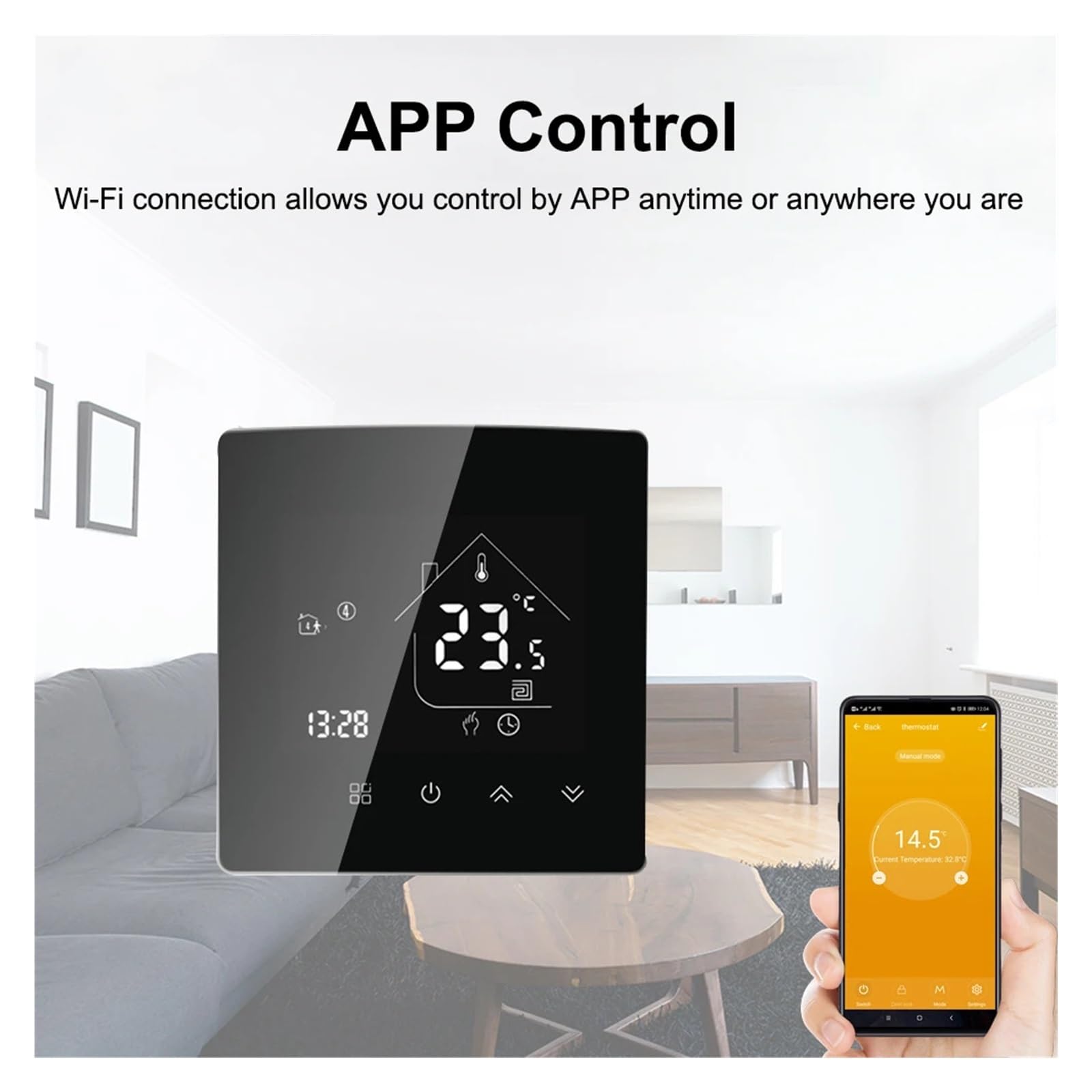 Termostato Intelligente, TUYA Smart Programmabile Termostato App Controllo LCD Termostatico 16A Grande Potenza Programmabile Controller 95 V 240 V