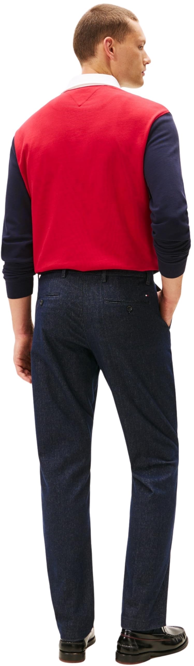 Tommy Hilfiger - Denton Brushed Marl Mw0mw40265, Pantaloni Chino Unisex - Adulto