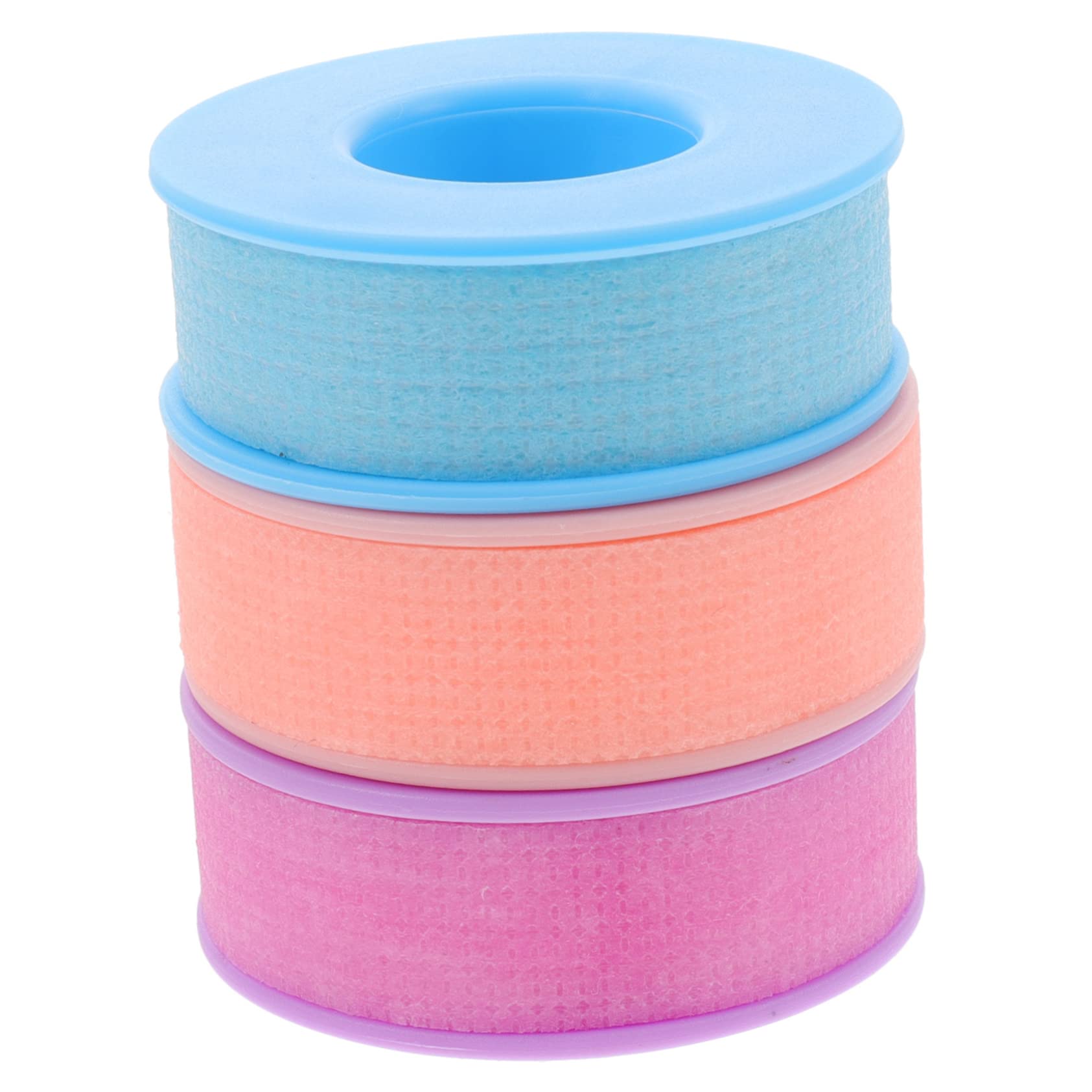 FOMIYES 12 Rollos de pestañas suministro de pestañas almohadilla para pestañas eyelash glue Suministros de pestañas colorful duct tape adhesiva cintas de pestañas para pestañas