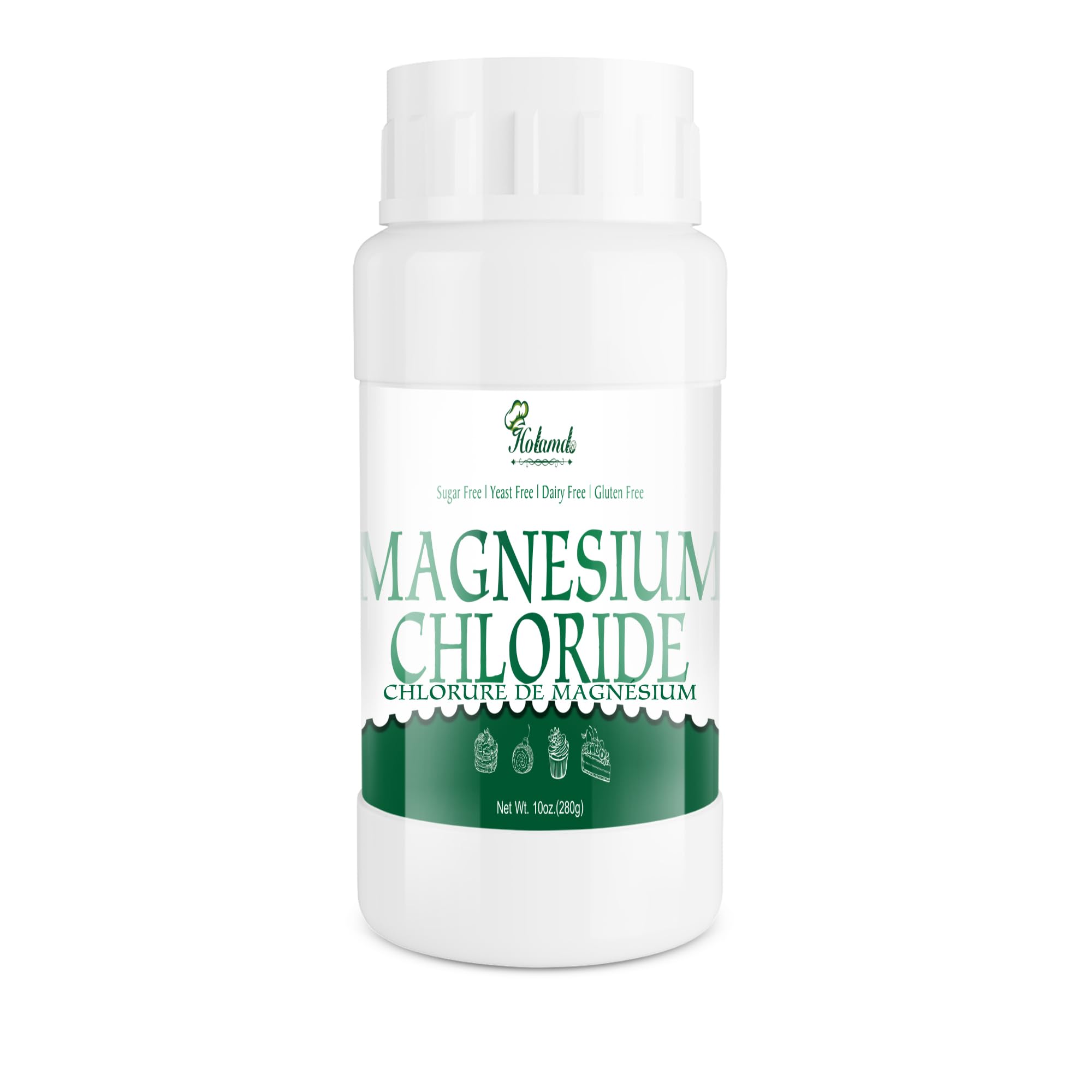 10oz Food Grade Magnesium Chloride Powder - 100% Pure Magnesium Chloride