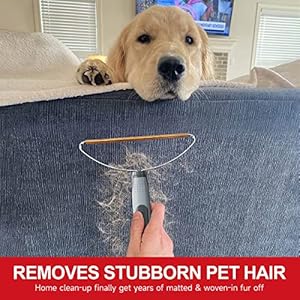 Pet Hair Remover Pro, Dog Cat Hair Remover, Portable Lint Cleaner, Fur Removal Rake Tool, Carpet Scraper, Fuzz Rollers Hairball Shaver Brush for Carpet, Car Mat, Couch, Pet Bed, Furniture & Rug Gray Pet Hair Remover Pro, Dog Cat Hair Remover, Portable Lint Cleaner, Fur Removal Rake Tool, Carpet Scraper, Fuzz Rollers Hairball Shaver Brush for Carpet, Car Mat, Couch, Pet Bed, Furniture & Rug Gray