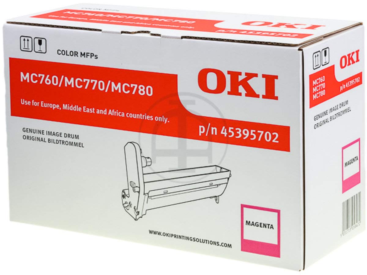 Tambour magenta OKI MC 760 dnf original 45395702 pour 30000 pages