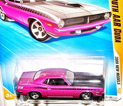 Hot Wheels 1970 Plymouth AAR Cuda 2009 miniatura 2