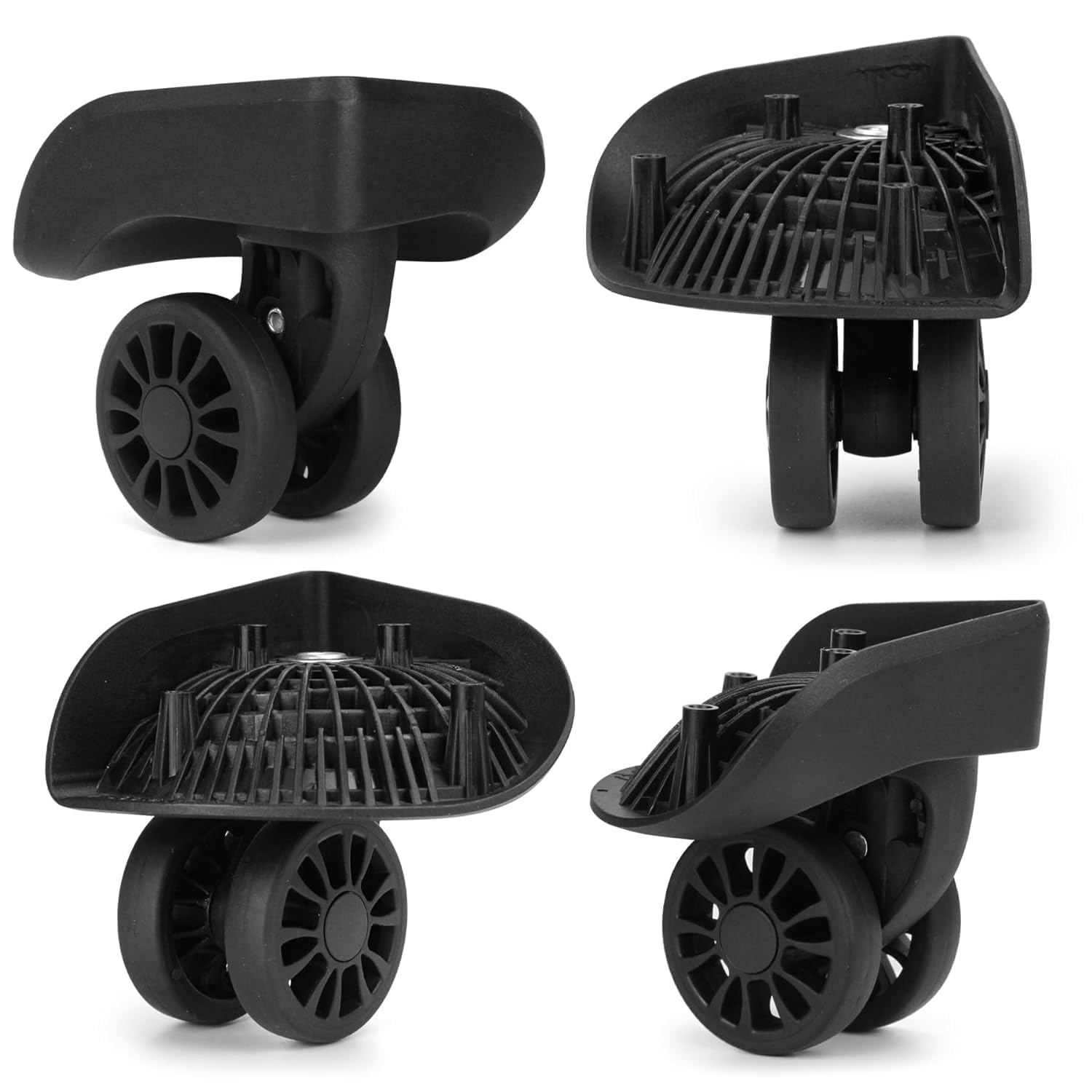 Amazon.co.jp: Ech.Apr スーツケース交換用キャスター 360度回転