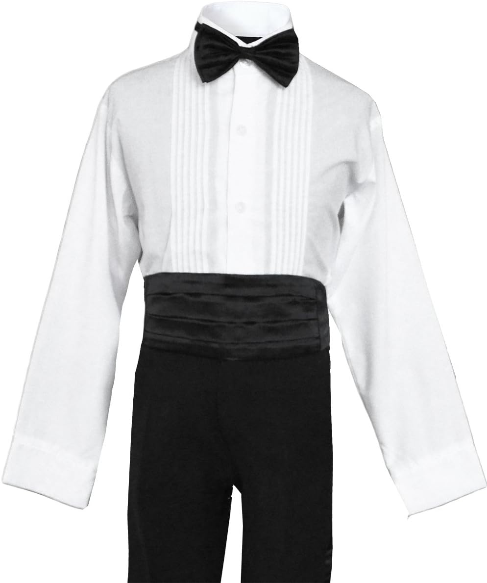 Little Boys Black Tuxedo with a Tail (3T, Black)