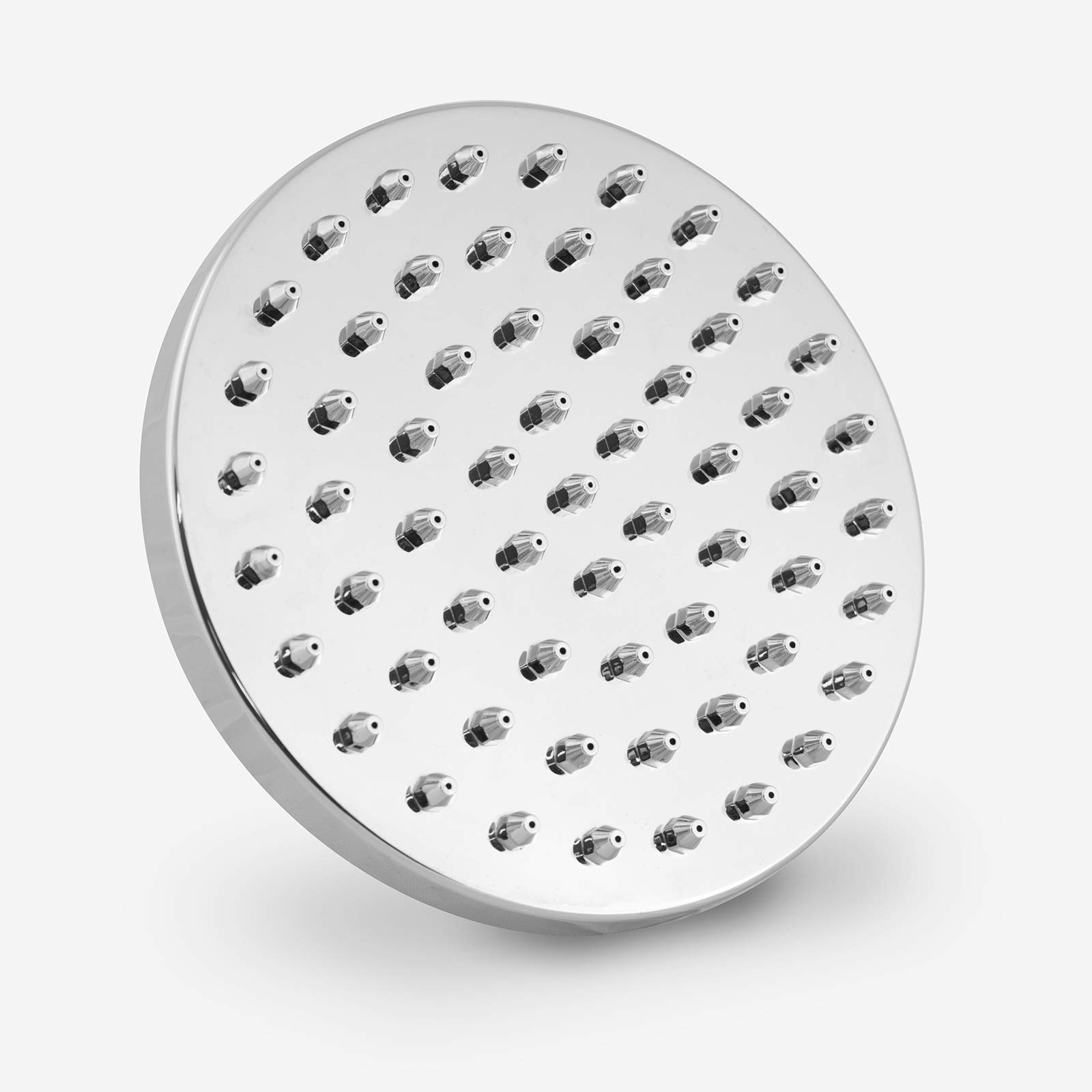 Nes Home Chrome 150Mm Round Overhead Swivel Rain Waterfall Shower Head Kit