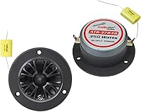 Vista 1 de Audiopipe Super Tweeters Titanium Bullet Super Tweeters, 350W, 4 Ohm, Bocina de Aluminio de 3.75
