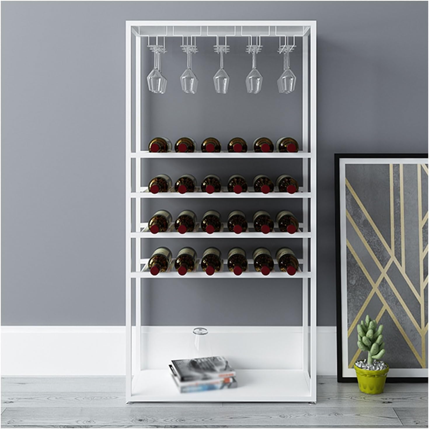 Armoire de bar haut de gamme avec organiseur de boissons et finitions soignées
