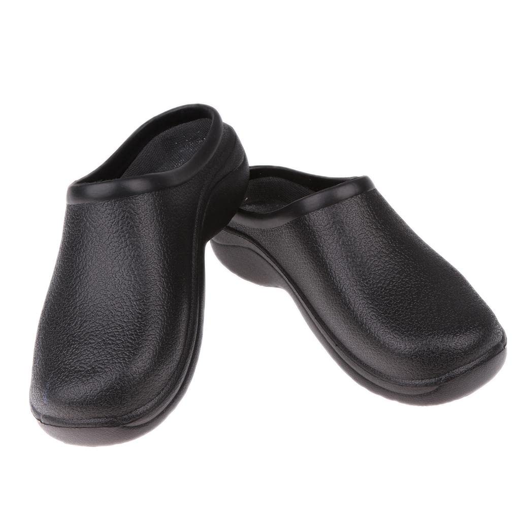 calandis CALANDIS™ Pair of Men Women Slip Resistant Orthopedic Clogs Nurse Chef Strapless Shoes Black 41 | Occupational-picture-30