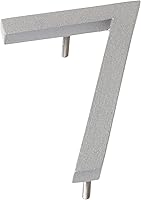 Vista 183 de Montague Metal Products Número de casa moderno de 6 pulgadas, número de casa flotante, fácil de instalar (0, cobre antiguo)