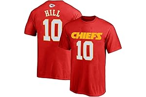 Tyreek Hill Kansas City Chiefs Kids Youth 8-20 Official Player Name Jersey