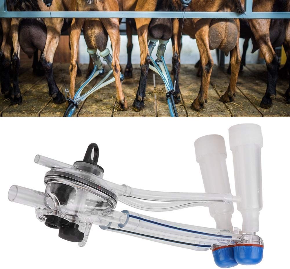 Jeffergarden 1 juego Máquina de ordeño de cabra Ordeñadoras Liners Unidad de ordeño de cabra Ganado Vaca Oveja Ordeñadora Accesorios